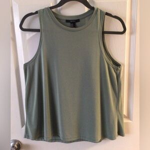 Green Sleeveless Tank Top